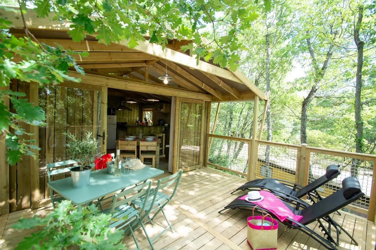 Camping Les Restanques بودوان بيت خشبي